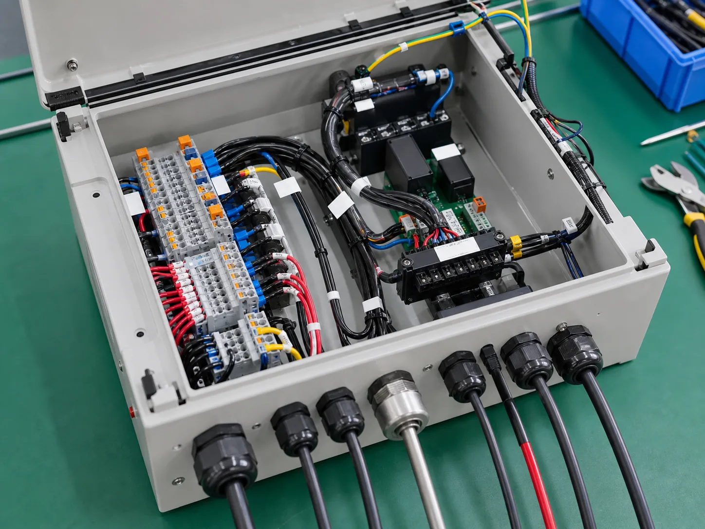 Box Build Cable Routing NFSB tech – Custom Wire Harness & Cable Assembly Manufacturer